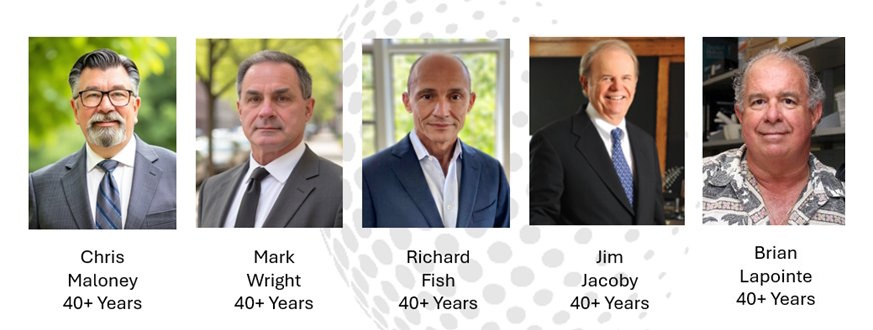 Blue Horizon Leadership Team — Chris Maloney, Mark Wright, Richard Fish, Jim Jacoby, Brian Lapointe